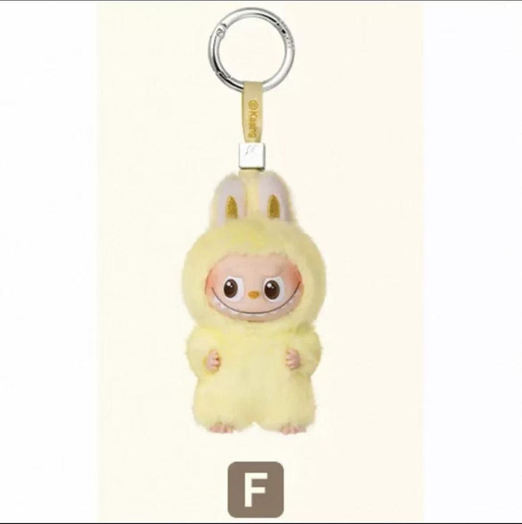 Cute Labubu New 4th Gen Mini Vinyl - Face Plush Blind Box: Ideal Backpack Accessory, Keychain & Christmas Gift, Also a Fun Children's Hand Puppet Toy