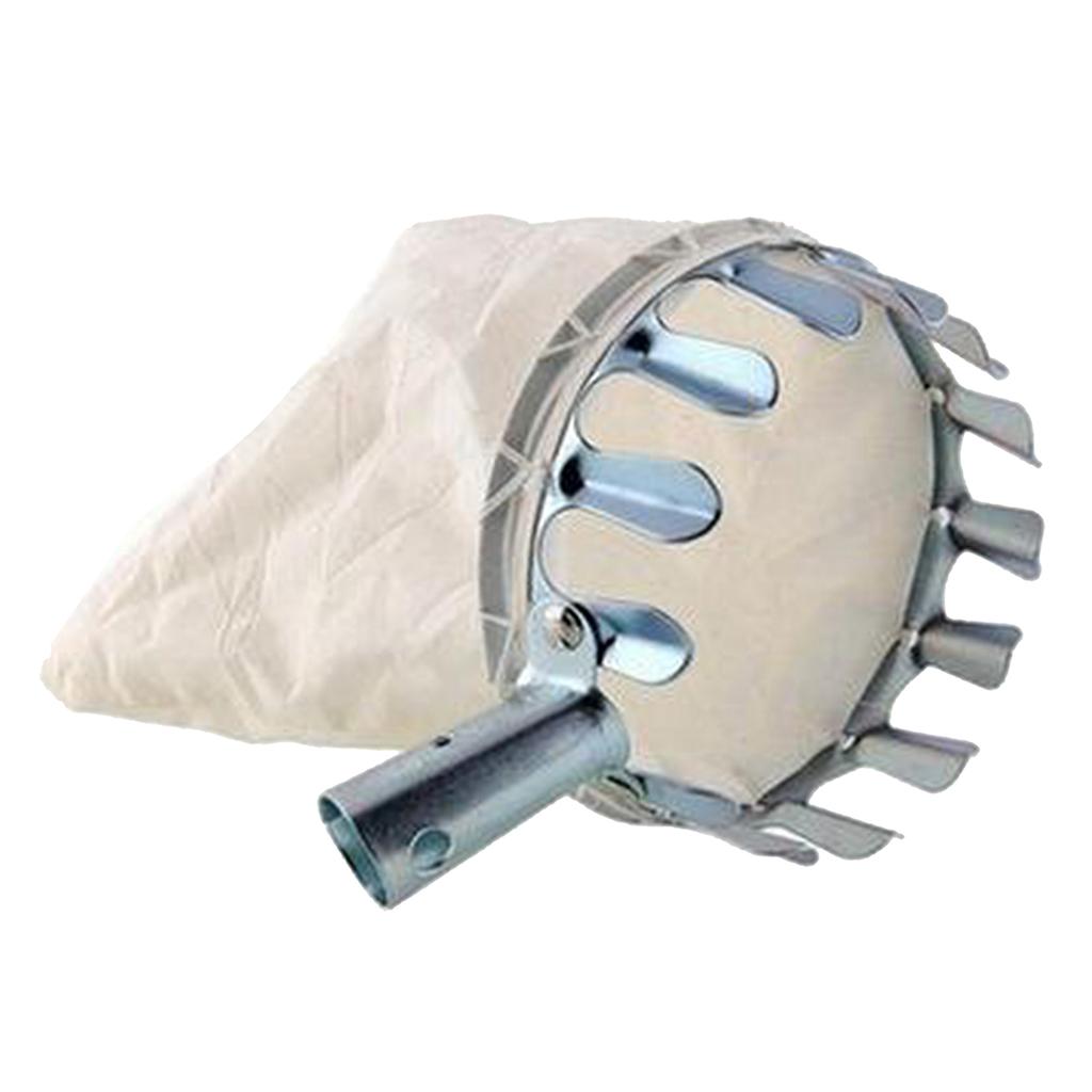 Metal Fruit Picker Orchard Gardening Apple Peach High Tree Picking Tool Fruit Catcher Collection Pouch Farm Garden Tools