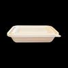 Deer Ming 750ml Rectangular Degradable Disposable Food Boxes, 300 Sets