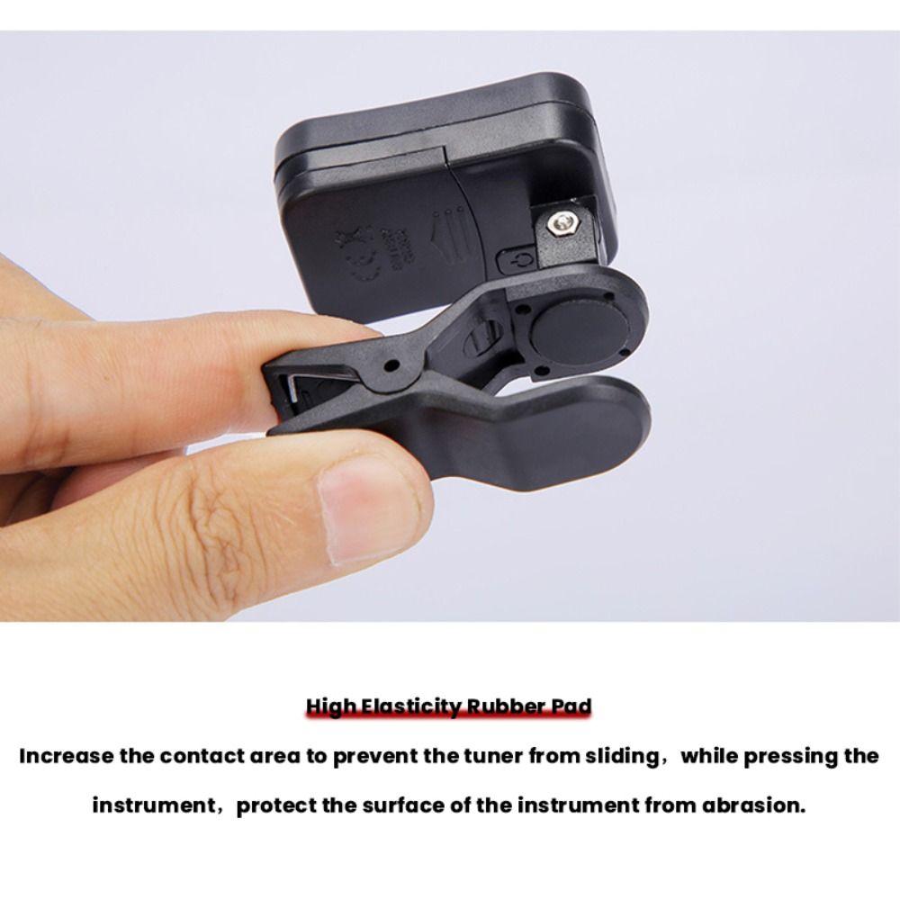 Clip-on Electric Digital Tuner Guitar Sound Regulator  Electric Acoustic Guitar
