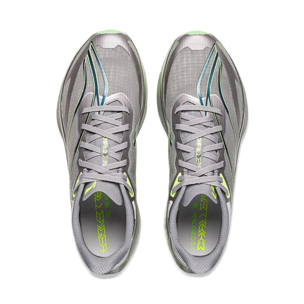 Men's Sneakers Li-Ning Feidian 6 Challenger Running Shoes Men's Low-top Storm Cloud Gray
