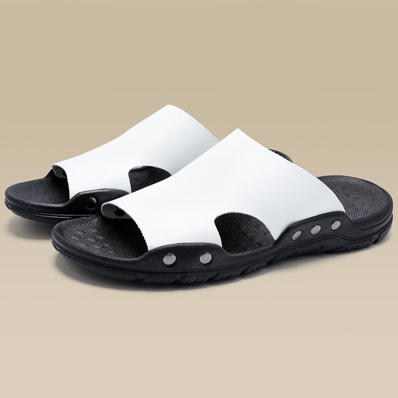 Men's Shoes Summer Slippers Mens Indoor Slides Casual Sandals Man Lightweight Breathable Beach Slippers for Men Sandals