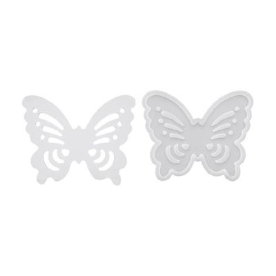 Hollow Butterfly Artisanal Silicone Mold Food Safe Material For Decorative Box Making And Creative Gift Crafting Projects