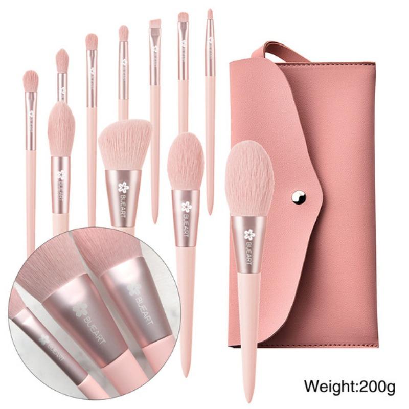 14 Makeup Brushes, Wooden Handles, Soft Hair, Eyeshadow Brushes, Blush Brushes, Brushes, Makeup Tools, In Stock