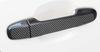 HIGH FLYING Outer Door Handle Carbon Fiber Look Parts Garnish ABS Cover Rim Fits Subaru WRX S4 STI and Levorg 4-Piece - VAG/VAB (2014-2021) VM4/VMG