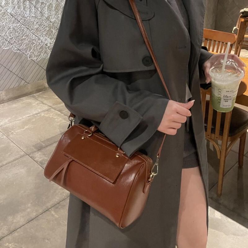 Douxiaozhu Fashion Boston Pillow Crossbody Handbag