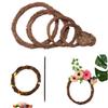 10cm/15cm/20cm Artificial Vine Frame Home Wedding New Year Christmas Outdoor Garden Decora DIY Gift Wreath Hanging Ornament Prop