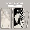 Anime BLEACH Kurosaki Ichigo For Xiaomi Poco Phone Case For X4 X3 F4 F3 NFC M5 M4 M3 GT S Pro 4G 5G Liquid Left Rope Cover