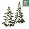 1/2/4Pcs Paper Album Knife Embossing Decor Christmas Trees Diy Metal Cutting Dies Stencil Scrapbooking Card Stamp Craft Mould