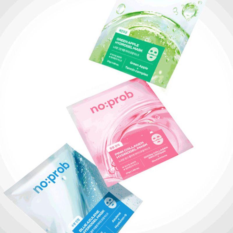 noprob [1 sheet/NEW] Noprob Hydrogel Mask 3 types Green Apple Mask
