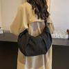 Large Capacity Tote Bag Solid Color Women's Shoulder Crossbody Bag