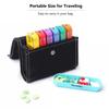 Portable Design Pill Organizer 28 Grids 7 Day Pill Case Travel Pill Organizer  Travel Use