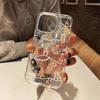 Cute Christmas Tree Gingerbread Aesthetic Phone Case for Samsung S25 S24 S23 S22 S21 S20 Note20 FE Ultra Plus 5G Cover