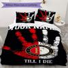 Custom Name Feyenoord Bedding,Quilt Set Quilt Cover Pillowcase Home Birthday Gift(1 * Duvet Cover + 2 * Pillowcase, Without Core)_xia