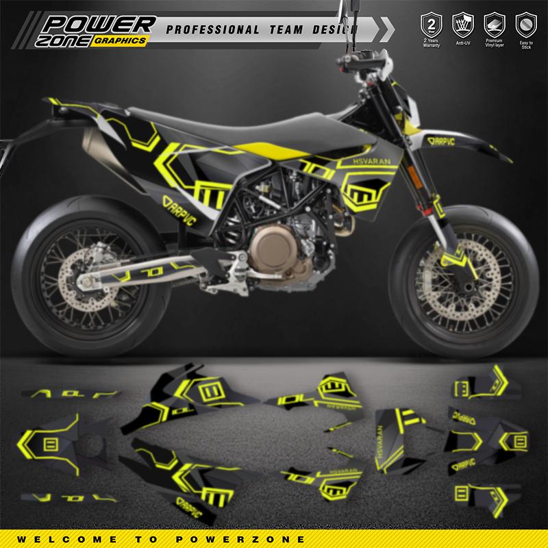 PowerZone Custom Graphics Decals Stickers Kits For Husqvarna Decal 15-20 701 SUPERMOTO ENDURO 2015-2017 2018 2019 2020