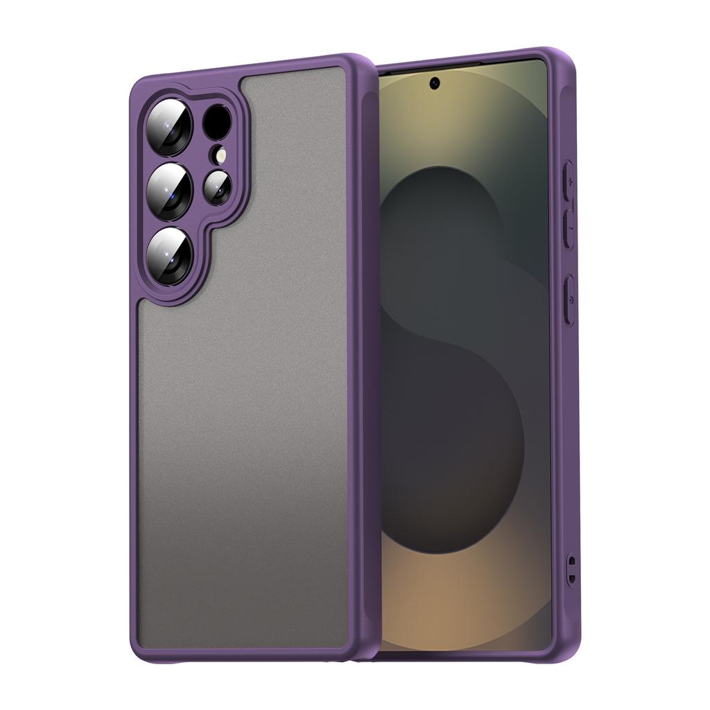 Airbag Super Protection Soft TPU+PC Clear Matte Back Cover For Samsung Galaxy S25 Ultra Plus S25Ultra 5G Phone Case