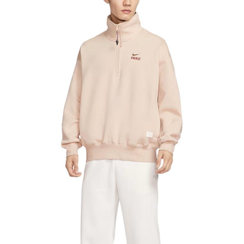 Nike Sportswear FW25 LNY Year Of The Horse Limited CNY New Year Half-Zip Pullover Versatile Long Sleeve Fleece Men Tops IQ3708-126