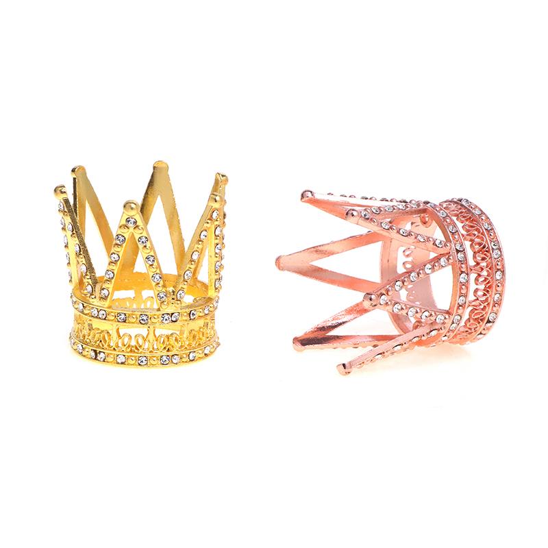 Akcesoria dla lalek Metalowa korona Nakrycie głowy Ozdoba do włosów Akcesoria do włosów Dla domku dla lalek Zabawka