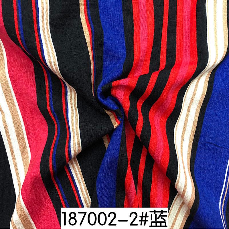 Plain Rayon Cotton Fabric By The Per Meter for Clothes Skirt Dress Sewing Summer Soft Textile Breathable Elasticity Bamboo Cloth