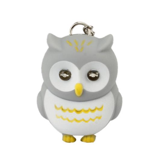 Breloc LED pentru ochi cu sunet Cadou creativ pentru copii de Crăciun