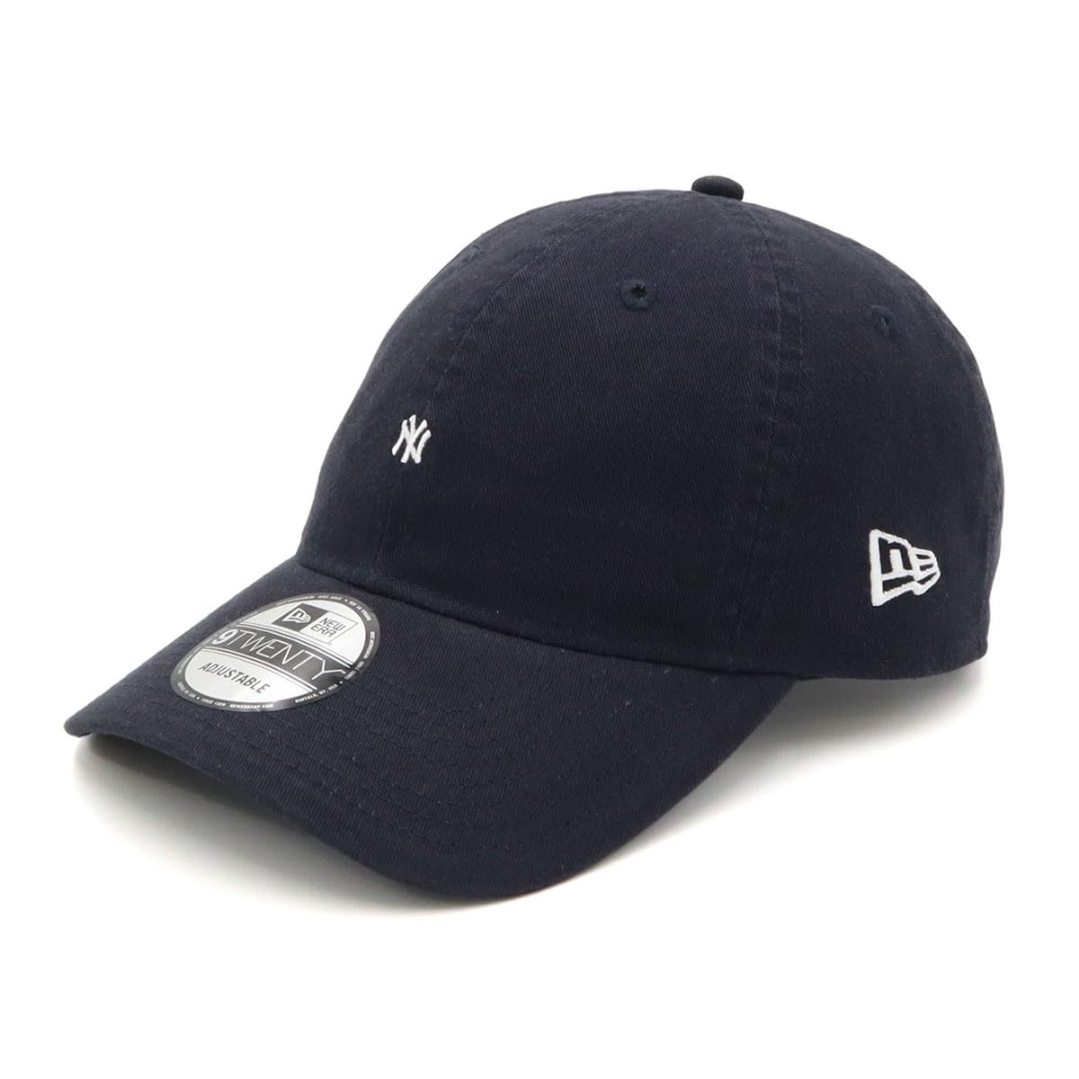 

New Era 9TWENTY Cap MLB New York Yankees NY Navy Micro Logo ONSPOTZ Exclusive and Perfect for Popular Size Stickers Adjustable Sizes Perfect for