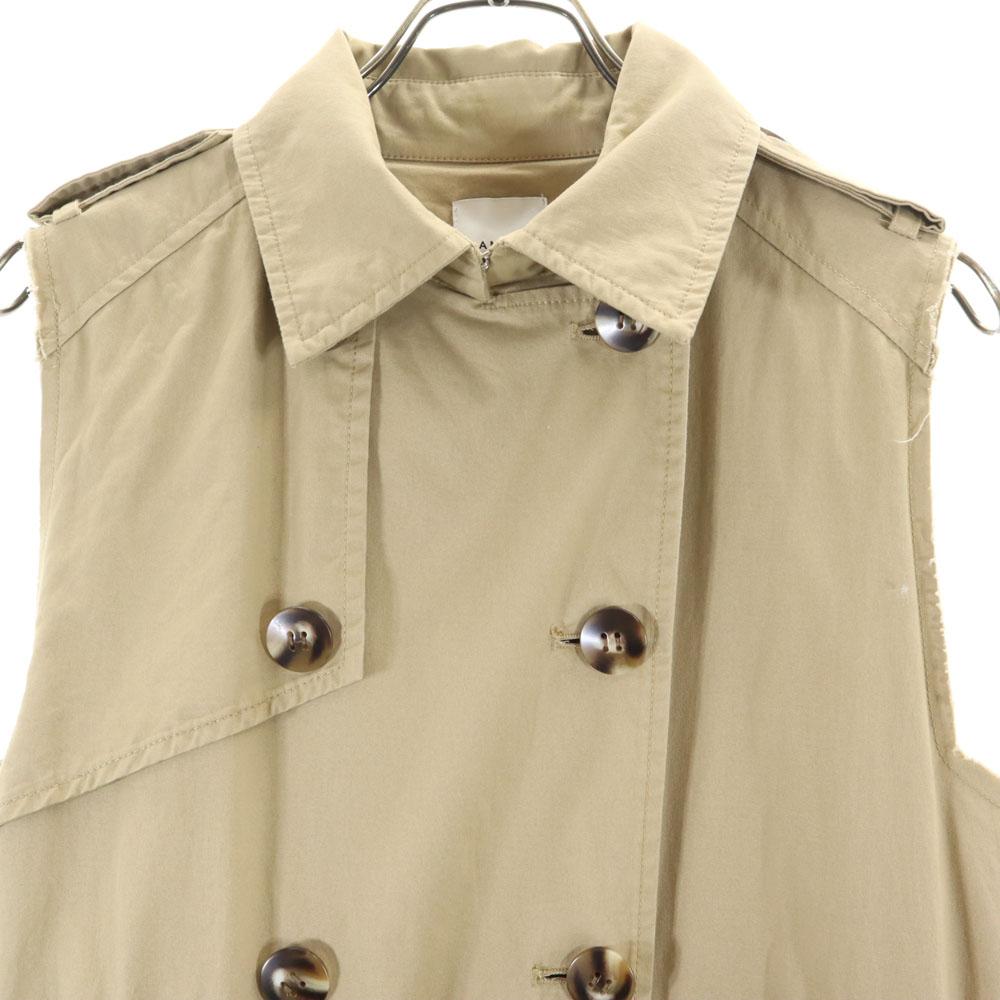 AMERI UNDRESSED No sleeve trench coat beige Women Used