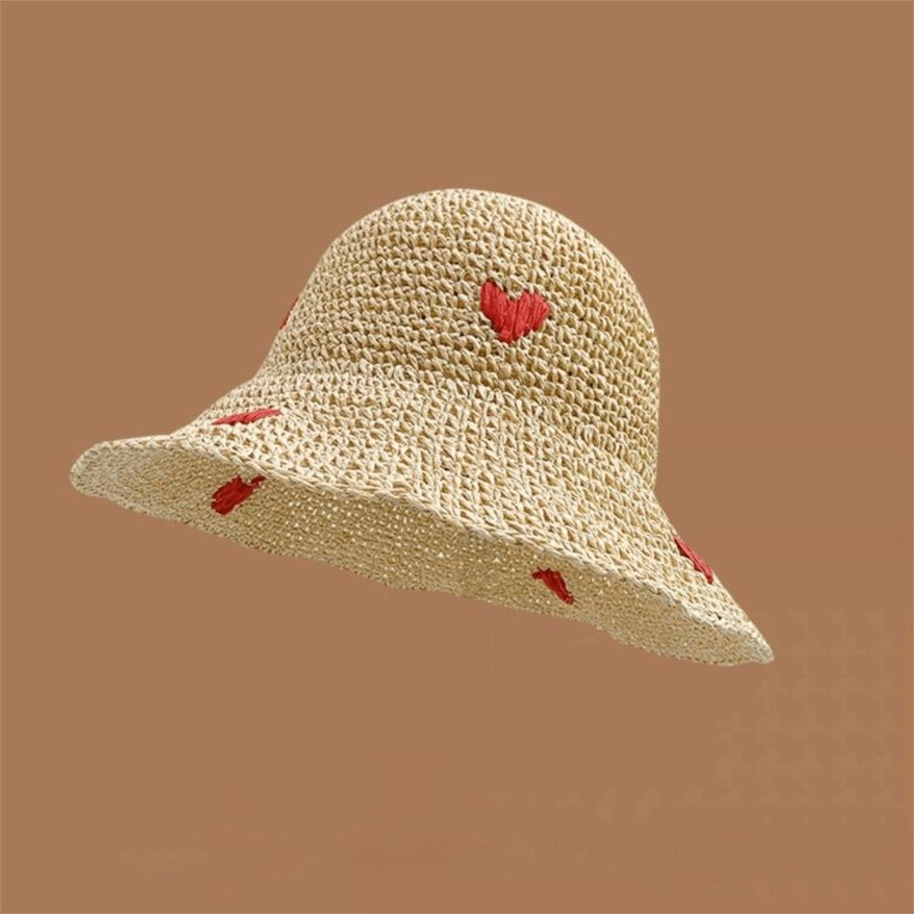Sun Protection Women Sun Hat Breathable Beach Hat Fashion Fisherman Hat  Summer бежевый