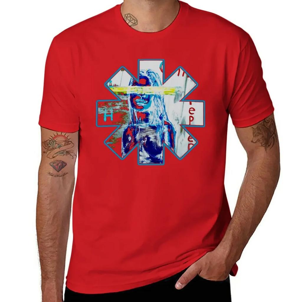New red hot chilli peppers D5C red hot chilli peppers band rock Trending TShirt korean fashion t shirts men