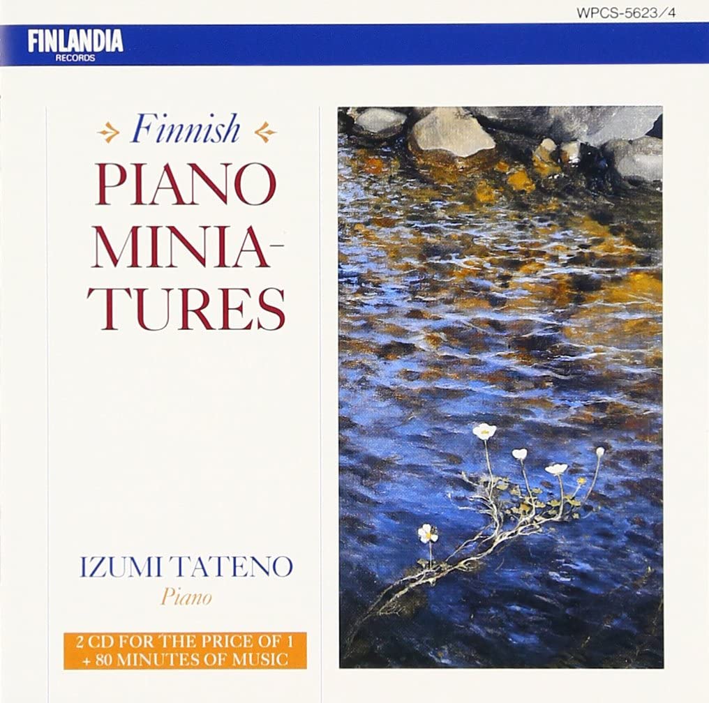 

CD IZUMI TATENO - Finnish Piano Pieces WPCS56234 Japan ObiClassical Used