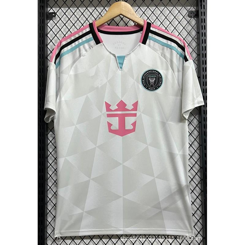 '' Soccer Jerseys AC Milan Juventus Inter Napoli Benfica Miami FC Fan Version Short Sleeve Football Shirt