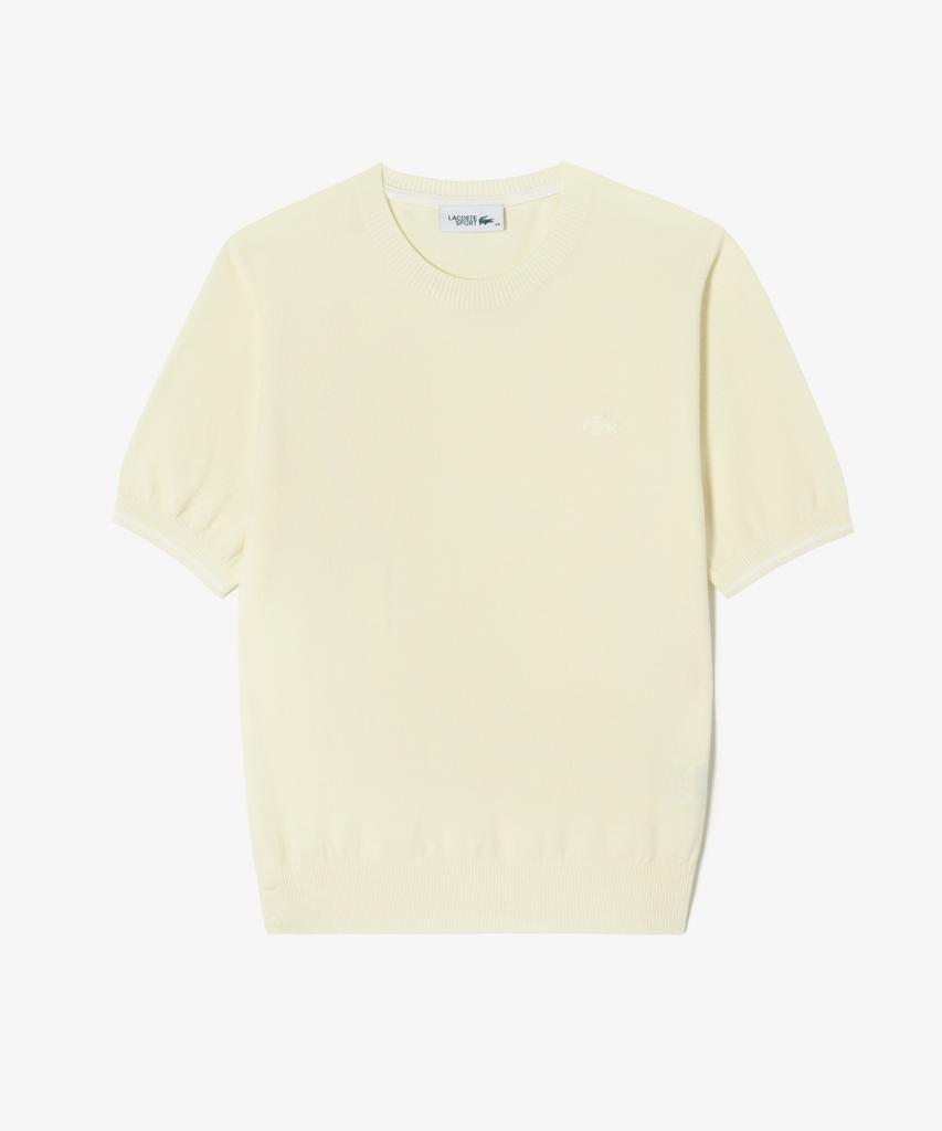 LACOSTE Women'S Basic Short Sleeve Round Sweater Af335E-56G S7G