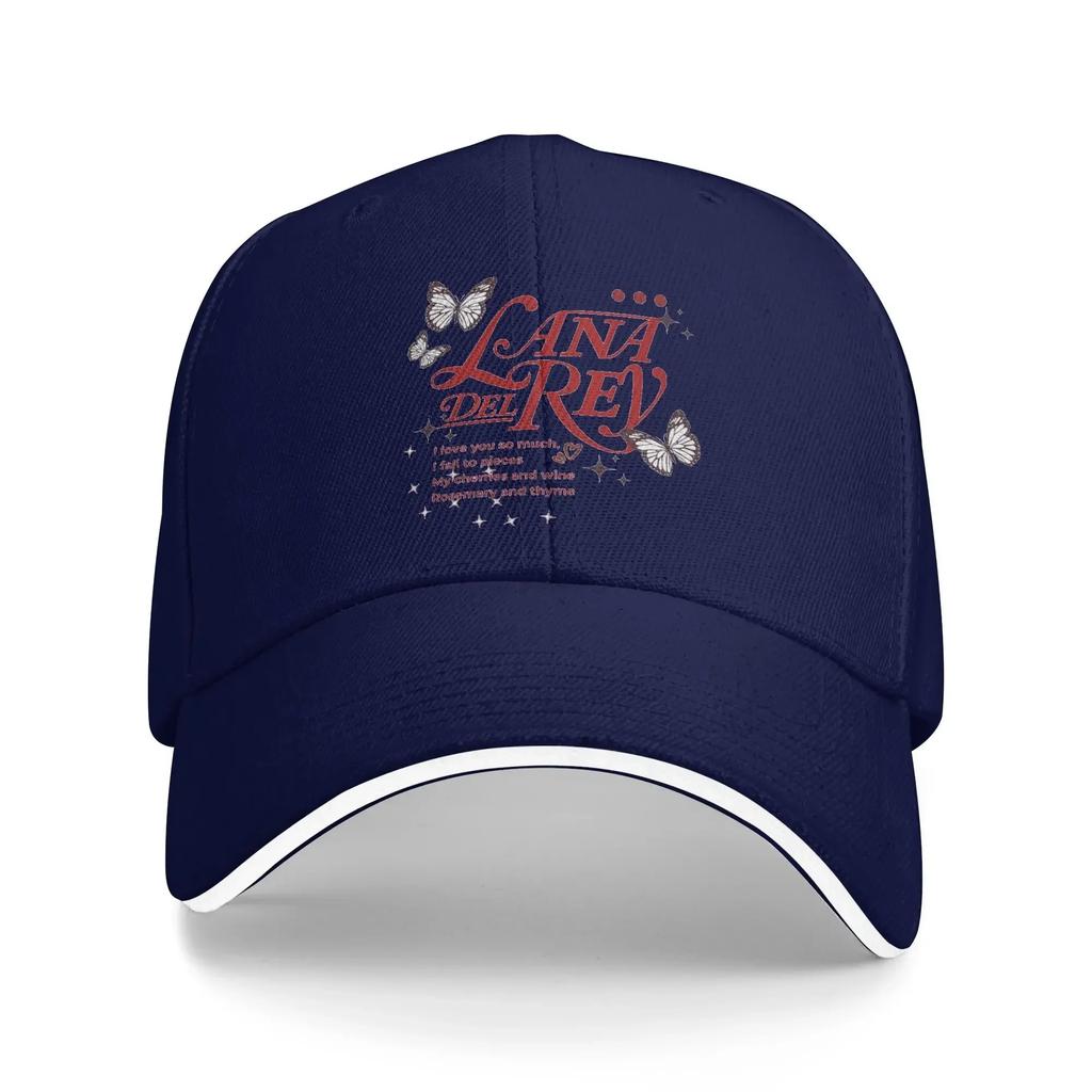 Lana Del Rey Sun Baseball Cap Summer Men Women Design Hip Hop Hats Hot Sale Streetwear Kpop Rock Snapback Cap