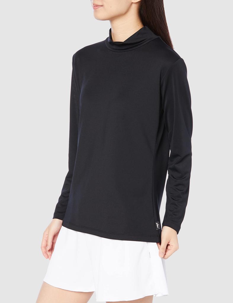 Inner Black L [Prince] Long-Sleeve Shirt, Heat-Retaining Long-Sleeve Innerwear, Women's, (165)