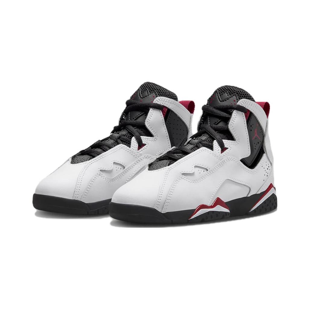 Air Jordan True Flight PS Cardinal Kids Sneakers White Varsity-Red Black 343796-100