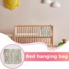 Baby Bag Organizer Multi-pocket Bed Storage Pouch Bedside Pocket Hangable Diaper Storage Organizer Crib Organizer For Bedside