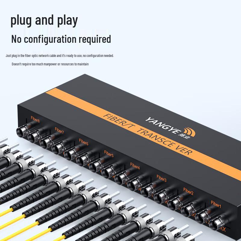 Yangye Gigabit Single-Mode Dual-Fiber Optic Transceiver