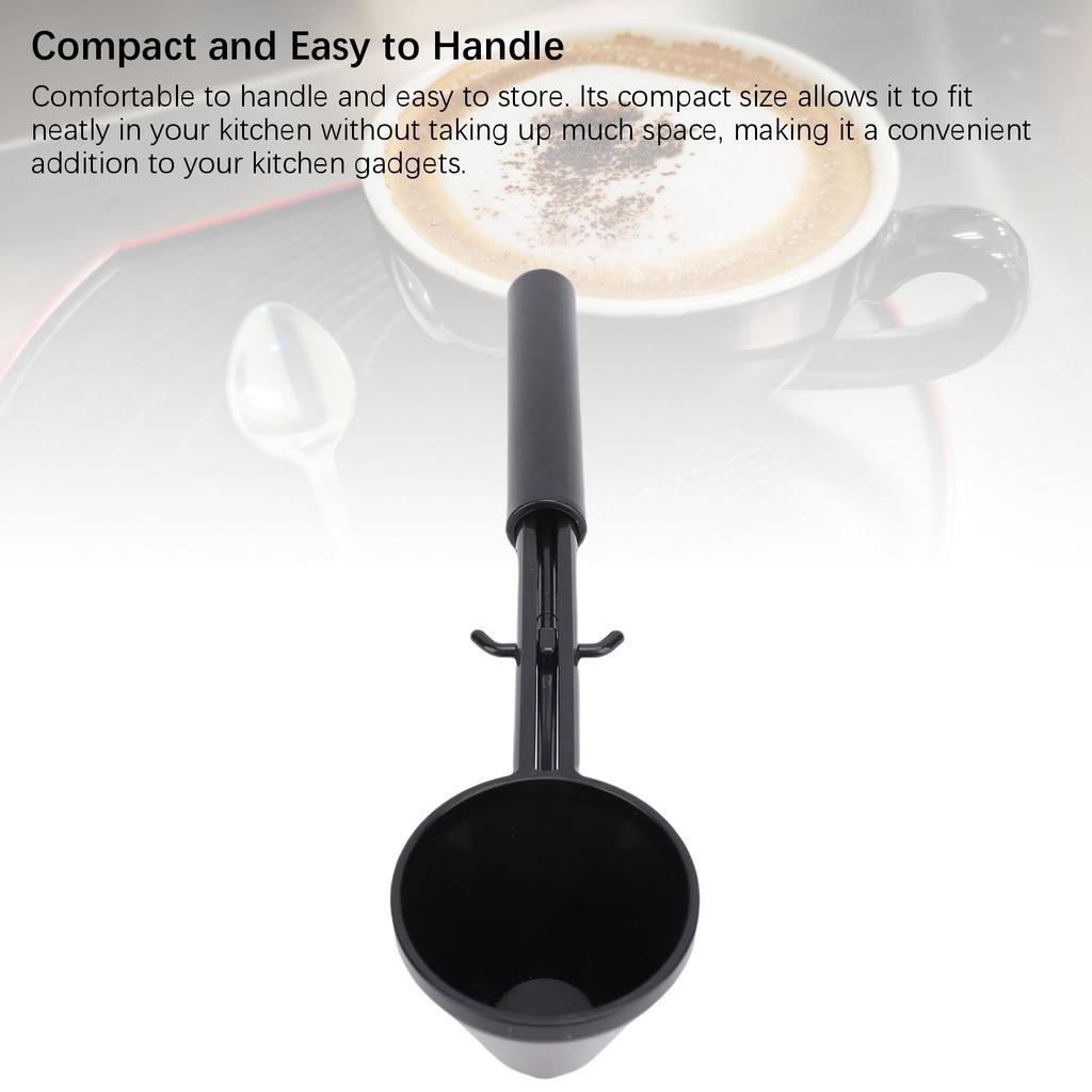 Measuring Scoop Funnel Anti Spill Scoop with Funnel for Ground Coffee Reusable Coffee Pods Protein Powder