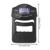 Digitales Handkraftmessgerät Elektronisches Griffstärkemessgerät 396lb/180kg Handdynamometer LED-Hintergrundbeleuchtung Handkraftmessgerät