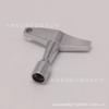 Alloy Snare Drumhead Adjuster with 4-Corner Wrench and Holes - Stand Drum Key Accessories