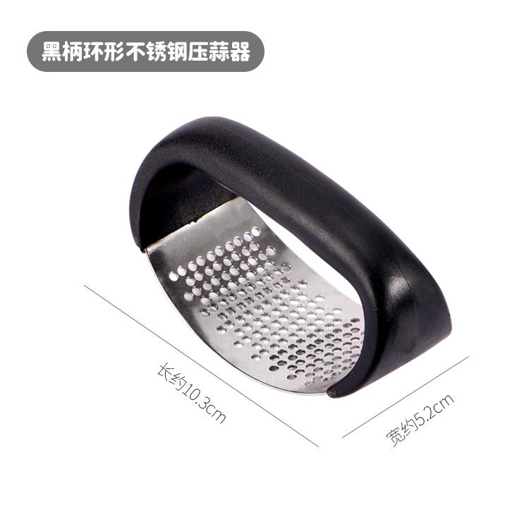 

Stainless steel garlic press Manual mashing garlic kitchen Multifunctional household garlic press garlic squeeze garlic powder tool