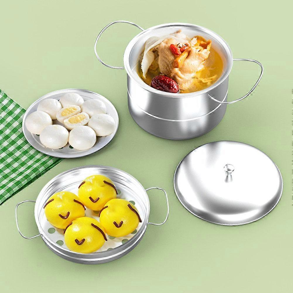 Mini Angolo Cottura Set Completo di Utensili da Cucina Set Giocattolo Puzzle di Cucina per Bambini
