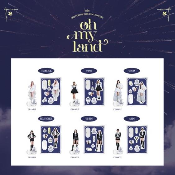 

Предзаказ OH MY GIRL 2023 Fan Concert Oh My Land акриловый фотонабор