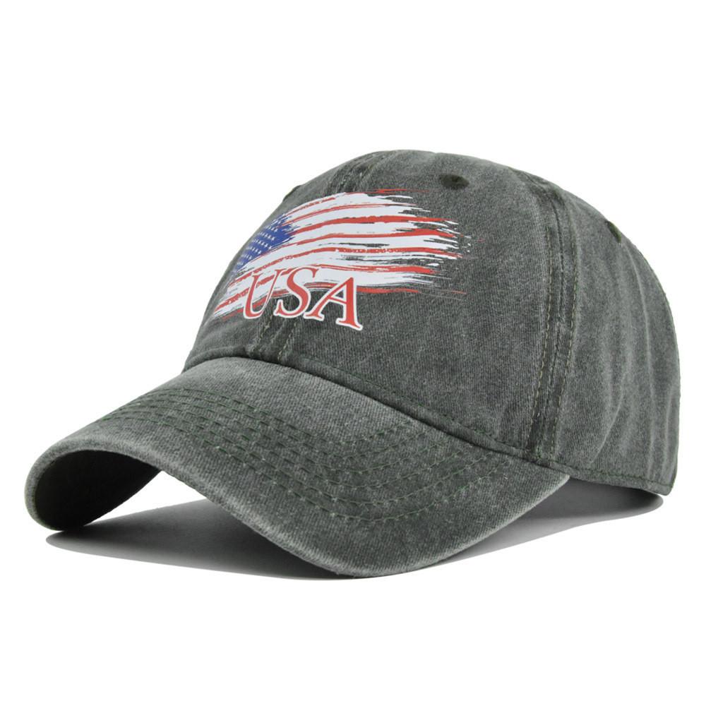 Graffiti Duck Cap Printed Baseball Cap Made Old Bent Hat Sun Hat Material Cotton