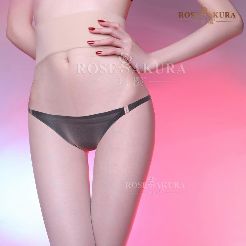 Yiran Sexy Lingerie Women's Deep Crotch 360 Seamless Stockings Toe Transparent Seamless Ultra-Thin Sexy Pantyhose Summer Sexy 8333 Cm