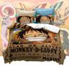 High Definition Digital Printed 3-piece Bedding Set For Us Size Bed Sheet