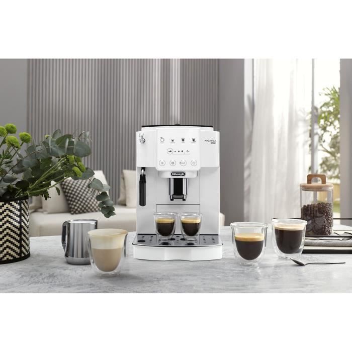 Bean To Cup Espresso Machine - De'Longhi - Magnifica Start - ECAM220.21.W - 4 Recipes - White