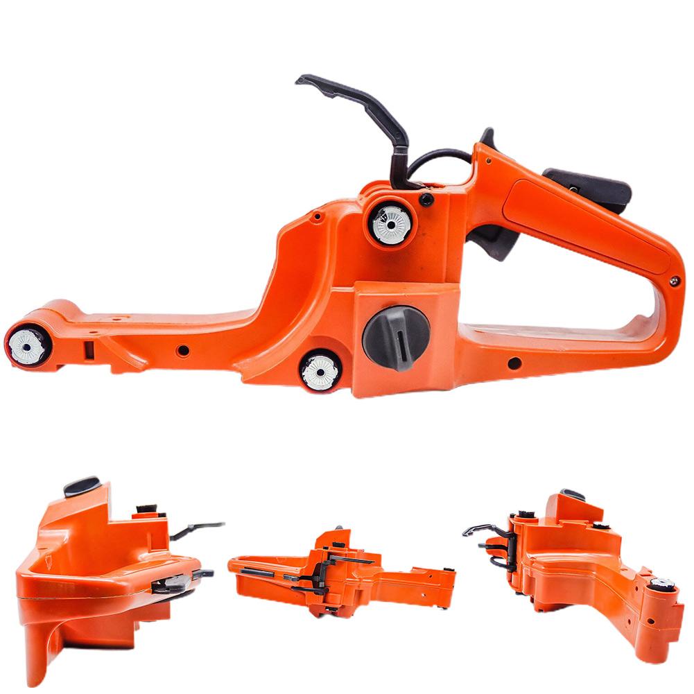 Garden Power Tools Spares Back Rear Handle Fuel Tank Assembly Plastic Red Reliable Chainsaw Parts High Quality