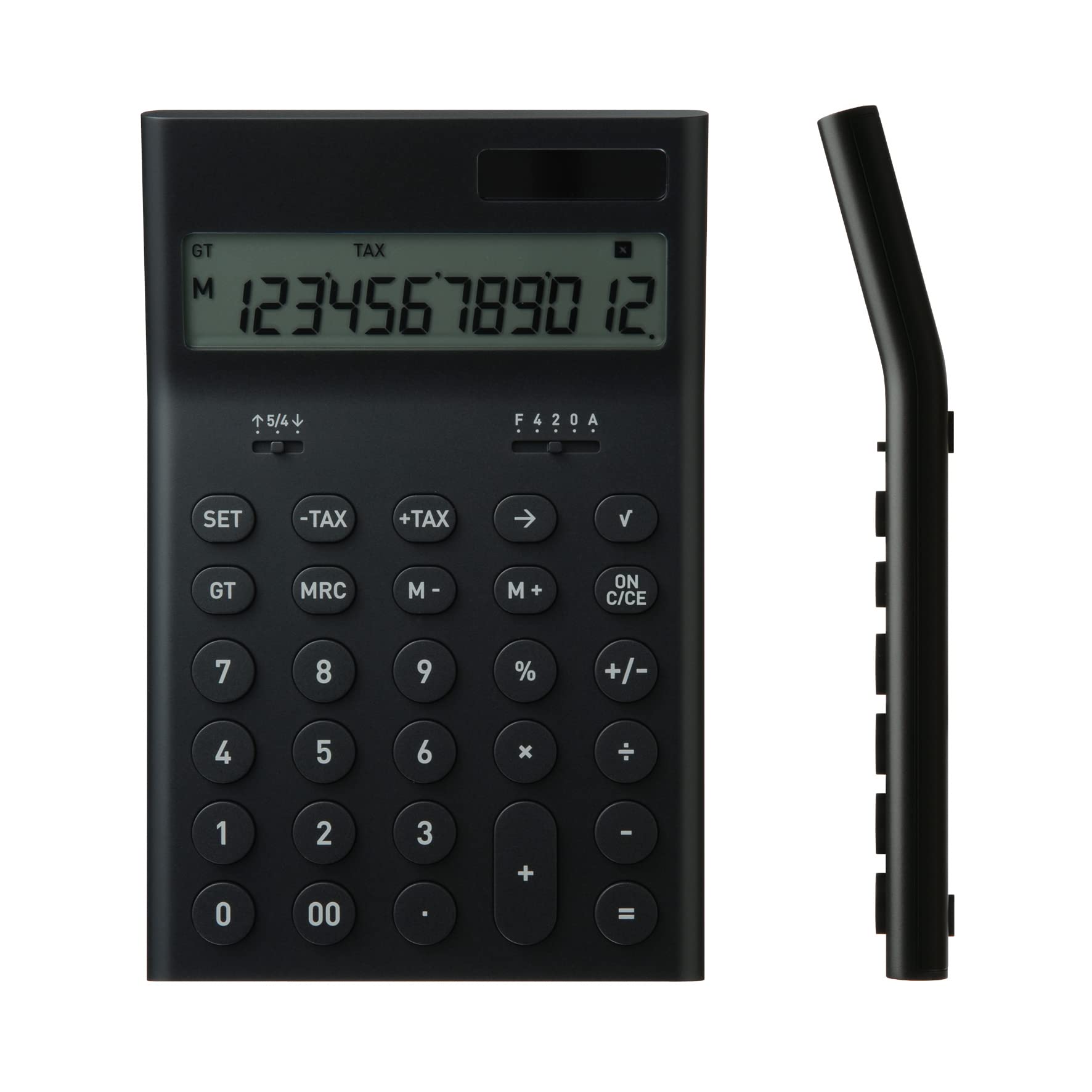 

Plus Minus Zero Calculator Electronic Calculator M ±0 (Black) ZZD-Q010 (B) чорний