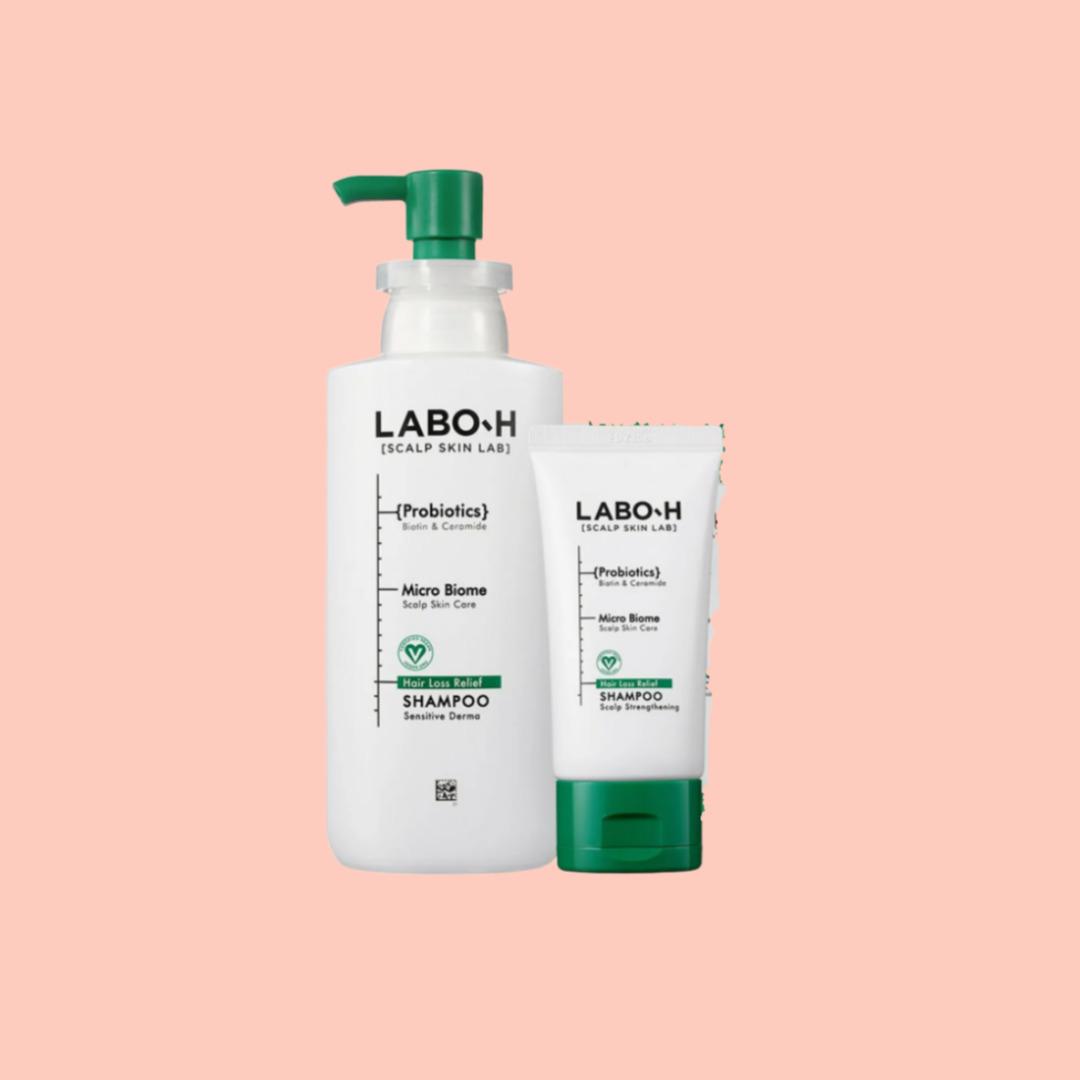 

LABO-H Шампунь для укрепления кожи головы, против выпадения волос, 333 мл (+50)