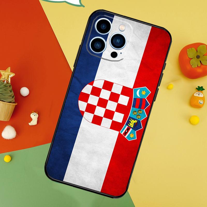 

Croatia Flag Phone Case For iPhone 17 Pro Max 16 15 13 12 11 14 Pro Max Plus 12 13 Mini 16e 17 Air Cover iPhone 11Pro MAX